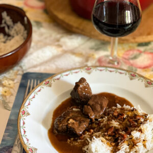 Carbonade flamande traditionnelle au bœuf et à la bière brune