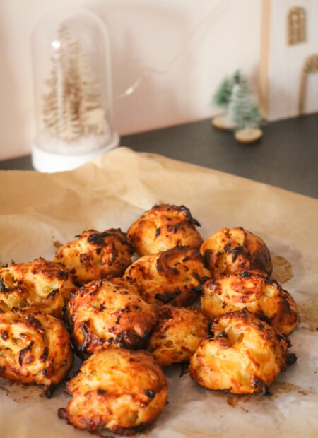 Plateau de gougères salées maison