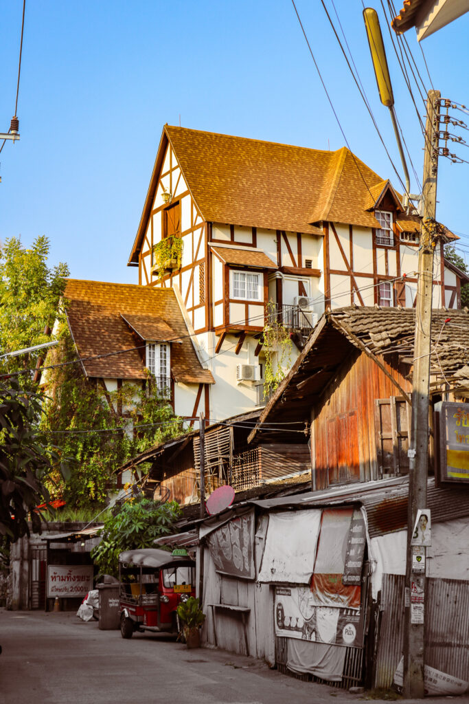 Chiang Mai architecture alsacienne