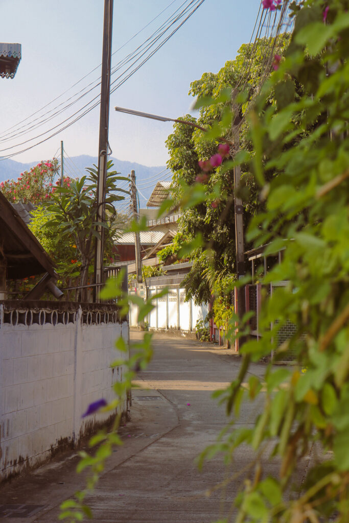Ruelles vieille ville Chiang Mai