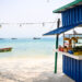 épicerie sur la plage à Koh Rong Sanloem
