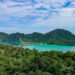 Point de vu des deux baies de Koh Phi Phi